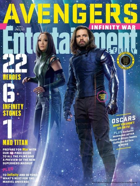 Avengers: Infinity War - Entertainment Weekly Magazine Cover [United States] (16 March 2018)