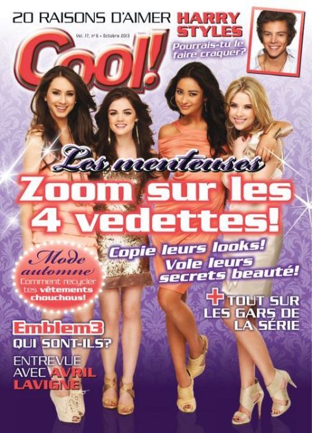 Lucy Hale - COOL! Magazine Cover [Canada] (October 2013)