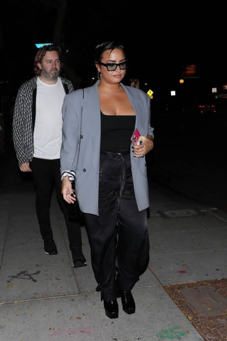 Demi Lovato – steps out to party at Delilah in West Hollywood