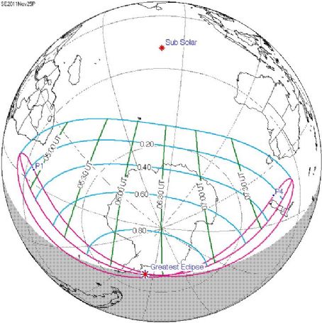 Solar eclipse of November 25, 2011