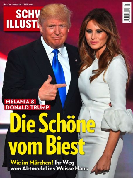 Donald Trump - Schweizer Illustrierte Magazine Cover [Switzerland] (20 January 2017)