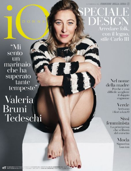 Valeria Bruni Tedeschi - Io Donna Magazine Cover [Italy] (26 November 2022)