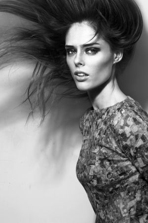 Coco Rocha Signed by IMG Models