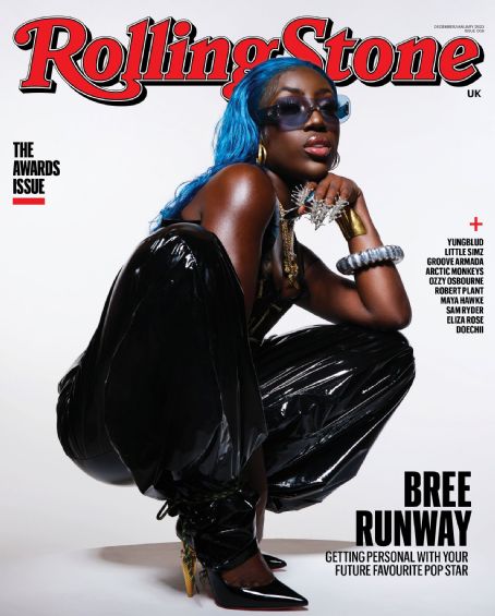 Bree Runway - Rolling Stone Magazine Cover [United Kingdom] (January 2023)