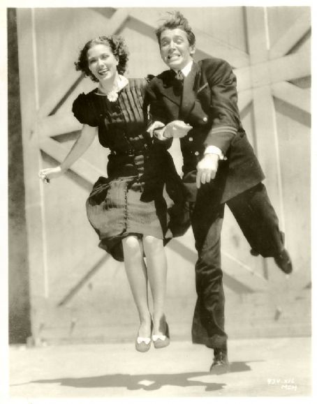 Jimmy Stewart and Eleanor Powell
