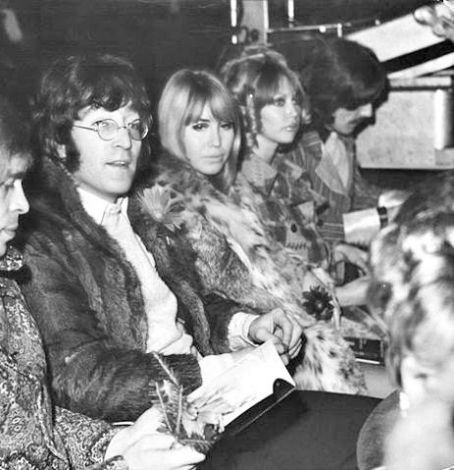 George Harrison and Pattie Boyd December 16, 1967 - Beach Boys benefit ...