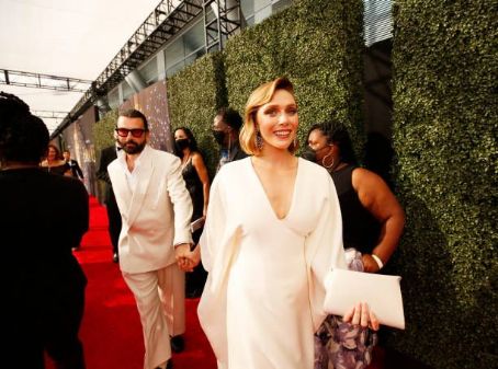 Robbie Arnett and Elizabeth Olsen - The 73rd Primetime Emmy Awards - Arrivals