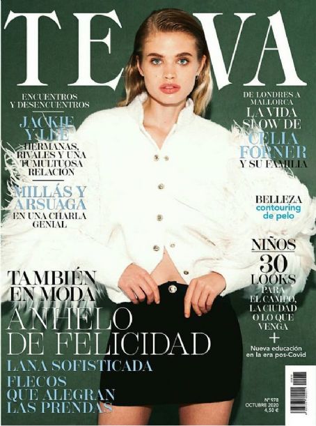 Ella Hope Merryweather, Telva Magazine October 2020 Cover Photo - Spain