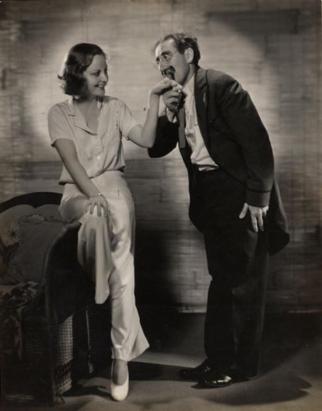 Tallulah Bankhead and Groucho Marx