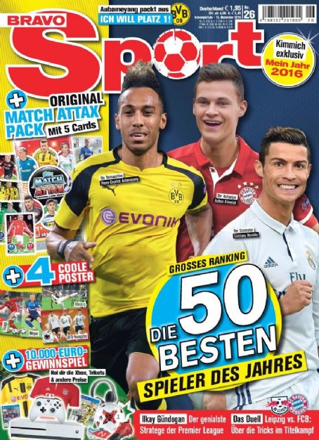 Cristiano Ronaldo, Pierre-Emerick Aubameyang, Joshua Kimmich, BRAVO ...