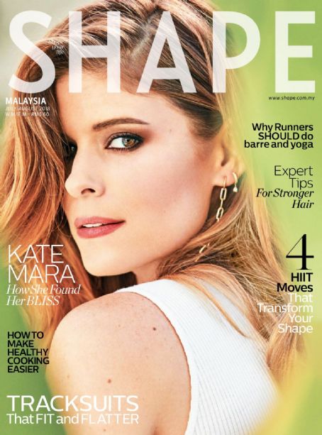 Kate Mara - Shape Magazine Cover [Malaysia] (July 2018)
