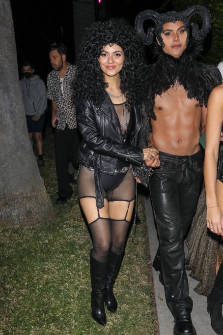 Victoria Justice – Attending Casamigos Halloween Party in Los Angeles