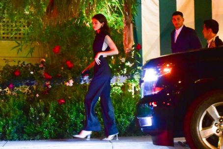 Kendall Jenner and Fai Khadra at the Bungalow in Santa Monica