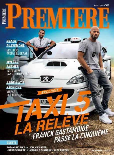Franck Gastambide - Premiere Magazine Cover [France] (March 2018)