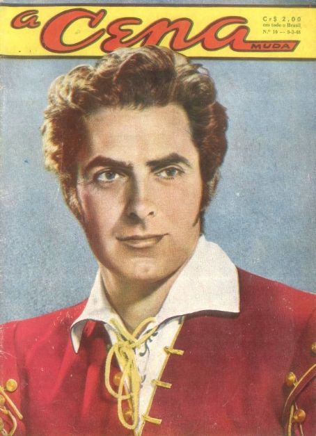 Tyrone Power - A Cena Muda Magazine Cover [Brazil] (9 March 1948)