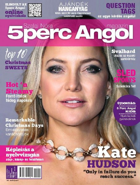 Kate Hudson - 5 Perc Angol Magazine Cover [Hungary] (December 2022)