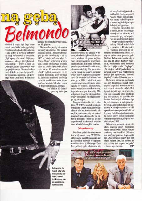 Jean-Paul Belmondo - Retro Wspomnienia Magazine Pictorial [Poland] (July 2019)