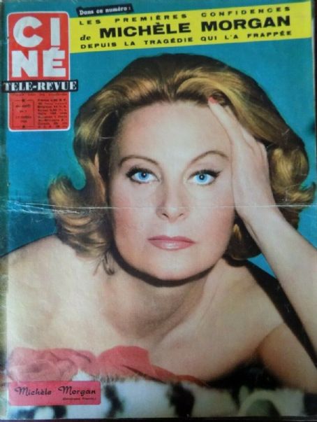 Michèle Morgan, Cine Tele Revue Magazine 12 February 1960 Cover Photo ...