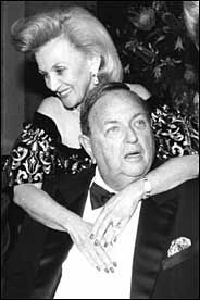 Barbara Davis and Marvin Davis