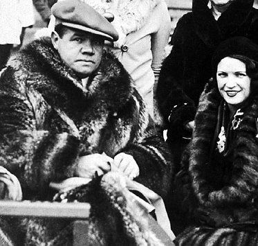 Babe Ruth and Claire Merritt Hodgeson