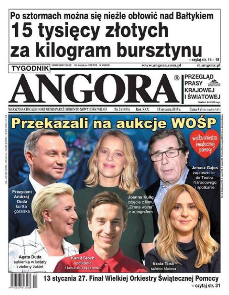 Kamil Stoch - Angora Magazine Cover [Poland] (13 January 2019)