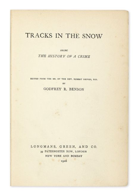 Tracks in the Snow (novel)