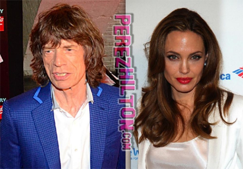 Mick Jagger and Angelina Jolie - Dating, Gossip, News, Photos