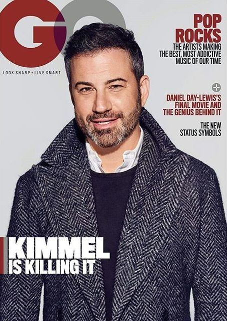 Jimmy Kimmel, GQ Magazine February 2018 Cover Photo - United States