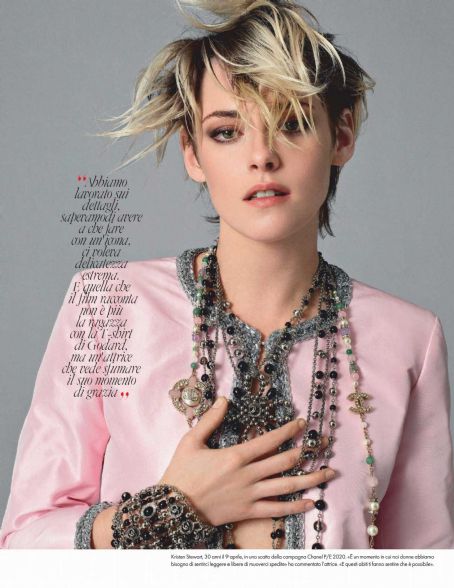 Kristen Stewart – Elle Italy Magazine (April 2020) - FamousFix