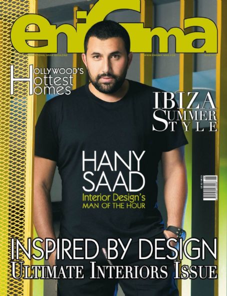 Hany Saad, Enigma Magazine June 2018 Cover Photo - Egypt