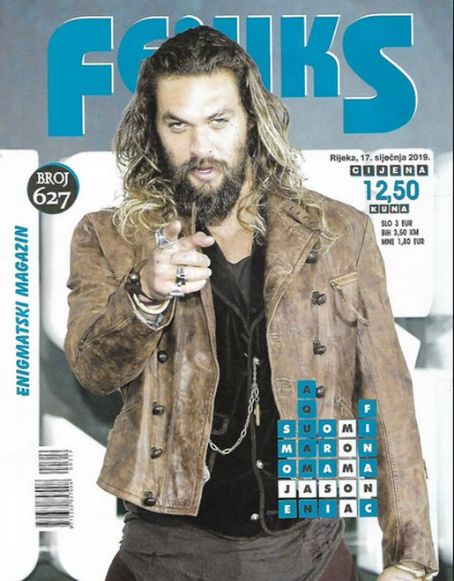 Jason Momoa - Feniks Magazine Cover [Croatia] (17 January 2019)