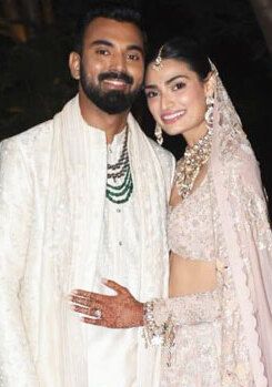 Athiya Shetty and K.L. Rahul