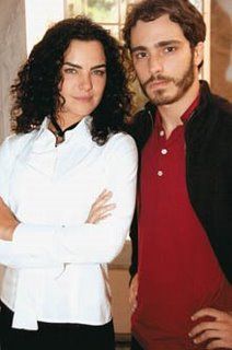 Ana Paula Arósio and Thiago Rodrigues