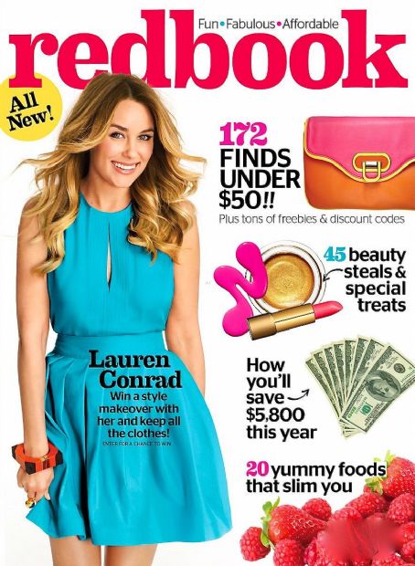 Lauren Conrad, Redbook Magazine April 2013 Cover Photo - United States