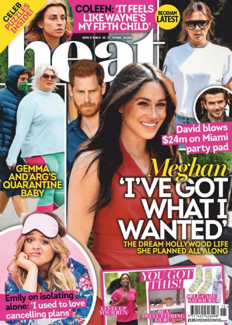 Meghan Markle - Heat Magazine Cover [United Kingdom] (11 April 2020)