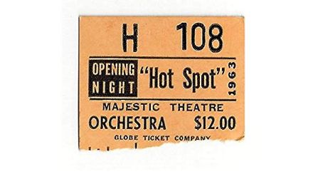 Hot Spot 1963 Broadway Musical