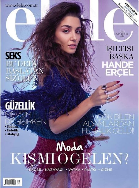 Hande Ercel - Elele Magazine Cover [Turkey] (October 2019)