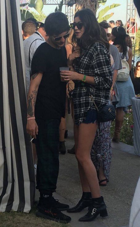 Louis Tomlinson and Eleanor Calder