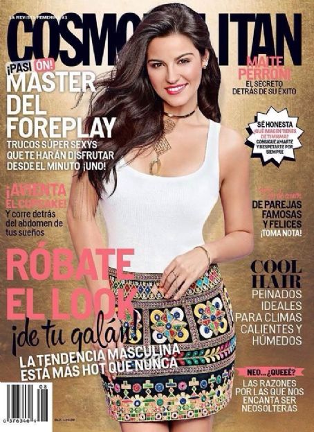 Maite Perroni, Cosmopolitan Magazine August 2014 Cover Photo - Venezuela