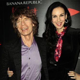 Sir Mick Jagger honours L'Wren Scott with costume