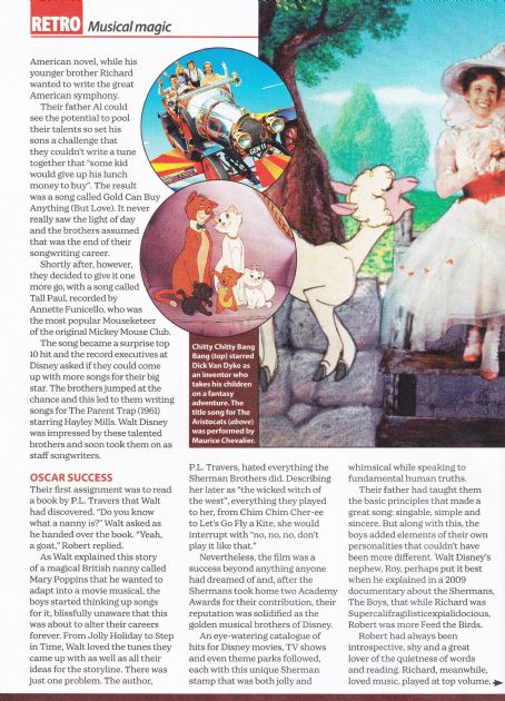 Mary Poppins - Yours Retro Magazine Pictorial [United Kingdom] (27 August 2021)