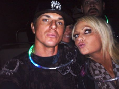 Christine Dolce and Zak Bagans. 