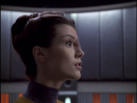 Zoe McLellan as Tal Celes in Star Trek: Voyager