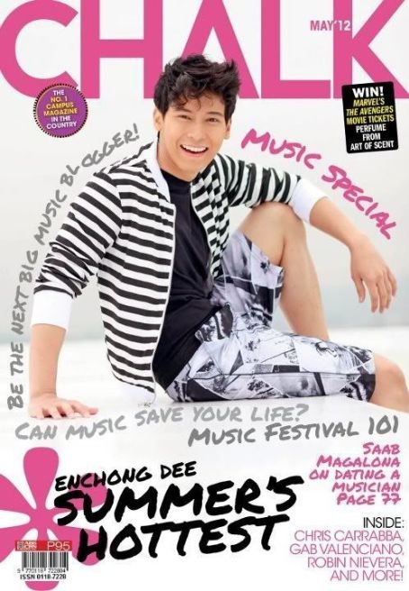 Enchong Dee - Chalk Magazine Cover [Philippines] (May 2012)