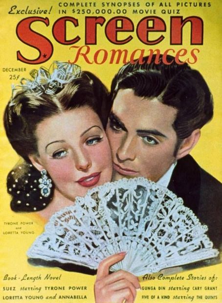 Loretta Young, Tyrone Power, Loretta Young And Tyrone Power, Screen ...