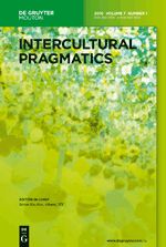 Intercultural Pragmatics