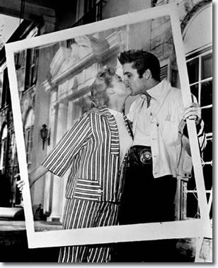 Elvis Presley and Yvonne Lime Fedderson