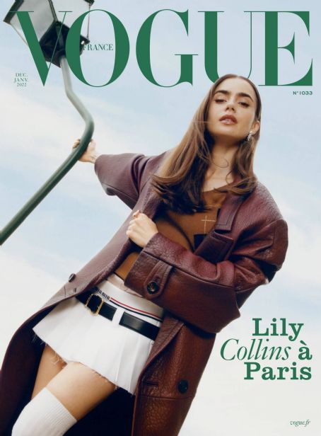 Lily Collins – Vogue France (December-January 2022 2023)