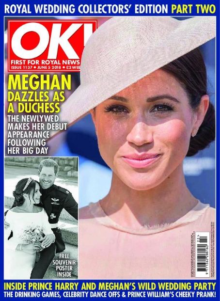 Meghan Markle, OK! Magazine 05 June 2018 Cover Photo - United Kingdom
