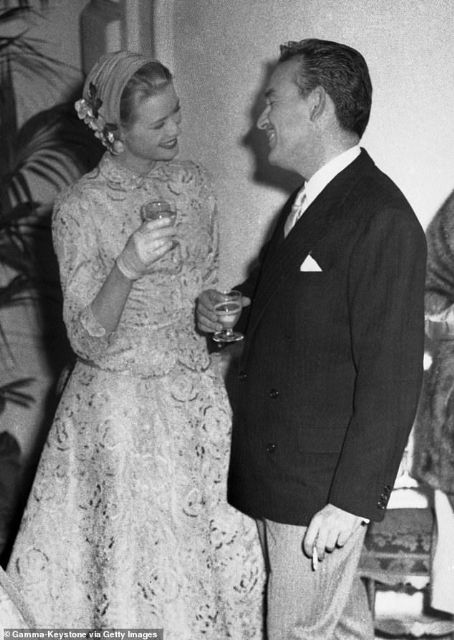 Grace Kelly and Prince Rainier of Monaco